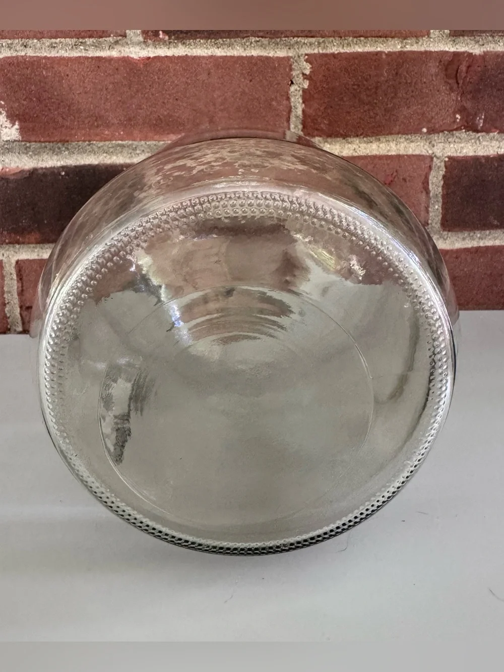 Clear Glass 3 Quart Jug Growler Bottle w/ Handle & Screw Cap